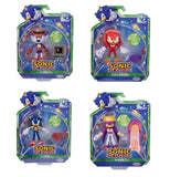 Sonic 35th Ann 4" Figures Jakk's Wave 26 Set of 4 (Fang, Kunckles Sonic, and Wave Swallow)