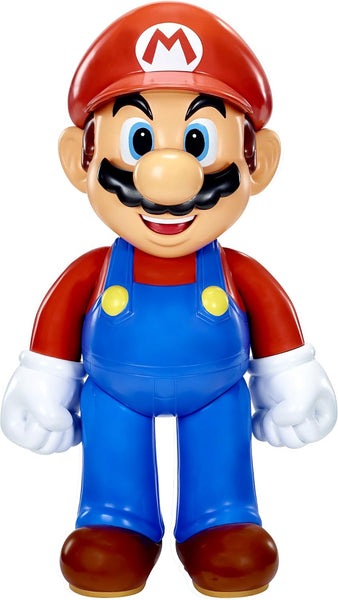 Deluxe 20 Inch Super Mario Jumbo Figure with 11 Points of Articulation
