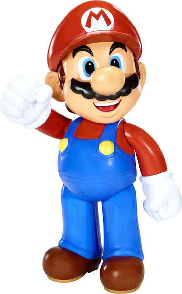 Deluxe 20 Inch Super Mario Jumbo Figure with 11 Points of Articulation