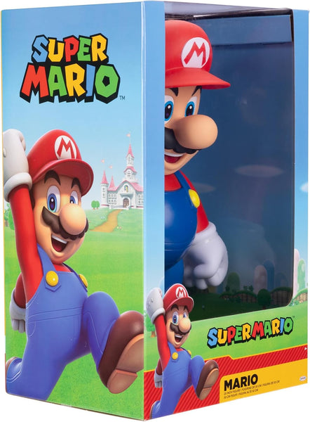 Deluxe 20 Inch Super Mario Jumbo Figure with 11 Points of Articulation