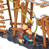 Jakks Pacific 2.5in Donkey Kong Mine Cart Adventure Playset