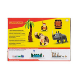 Jakks Pacific 2.5 Inch Donkey Kong Jungle Adventure Diorama Set (new Rambi figure)