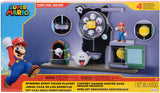 Jakks Pacific 2.5 Inch Super Mario Spinning Spirit House Playset(2 Figures, 4 Interactive Features)