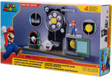 Jakks Pacific 2.5 Inch Super Mario Spinning Spirit House Playset(2 Figures, 4 Interactive Features)