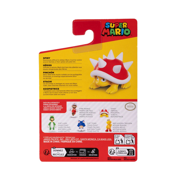 Jakks Pacific Spiny 2.5'' Action Figure in Blister Packaging