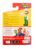 Jakks Pacific Fire Luigi 2.5'' Action Figure in Blister Packaging