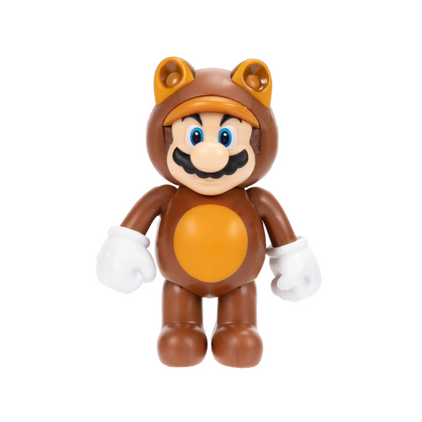 Jakks Pacific Tanooki Mario 2.5'' Action Figure in Blister Packaging