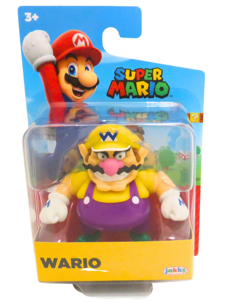 Jakks Pacific Wario 2.5'' Action Figure in Blister Packaging