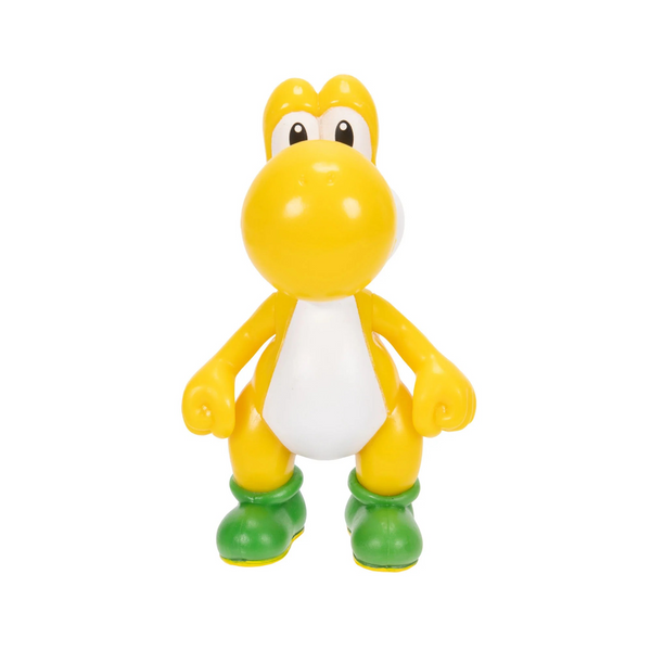 Jakks Pacific Yellow Yoshi 2.5'' Action Figure in Blister Packaging