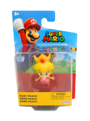 Jakks Pacific Baby Peach 2.5'' Action Figure in Blister Packaging
