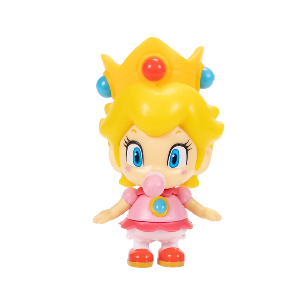 Jakks Pacific Baby Peach 2.5'' Action Figure in Blister Packaging