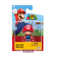 Jakks Pacific Baby Mario 2.5'' Action Figure in Blister Packaging