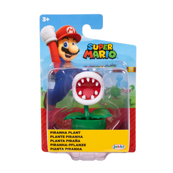 Jakks Pacific Piranha Plant 2.5'' Action Figure in Blister Packaging