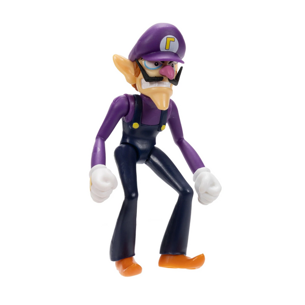 Jakks Pacific Waluigi 2.5'' Action Figure in Blister Packaging
