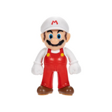 Jakks Pacific Fire Mario STANDING 2.5'' Action Figure in Blister Packaging