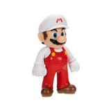 Jakks Pacific Fire Mario STANDING 2.5'' Action Figure in Blister Packaging