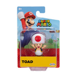 Jakks Pacific Red Toad Blue Vest 2.5'' Action Figure in Blister Packaging