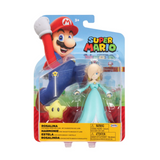 Nintendo Super Mario 4" Rosalina with Wand and Glow in the Dark Luma Action Figure