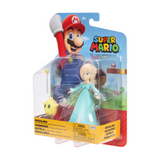 Nintendo Super Mario 4" Rosalina with Wand and Glow in the Dark Luma Action Figure