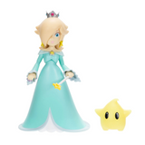 Nintendo Super Mario 4" Rosalina with Wand and Glow in the Dark Luma Action Figure