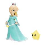 Nintendo Super Mario 4" Rosalina with Wand and Glow in the Dark Luma Action Figure
