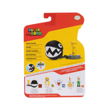 Nintendo Super Mario 4'' Chain Chomp with Block Action Figure