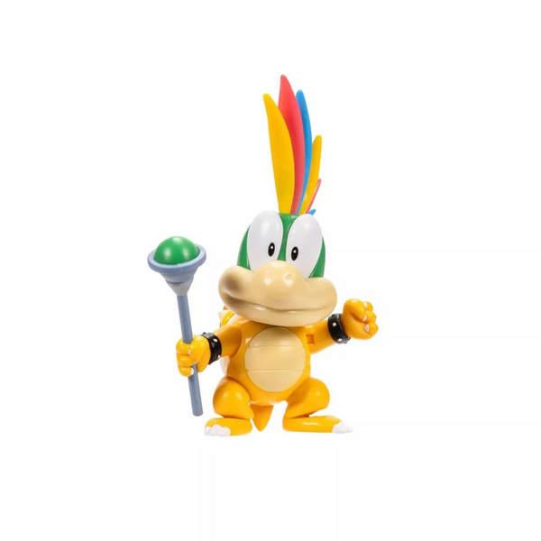 Nintendo Super Mario 4'' Lemmy with Magic Wand Action Figure