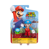 Jakk's Super Mario 4'' Action Figure Wave 49 Set of 5 ( Nabbit, Iggy, Goomba, Ice Mario and Cat Luigi)