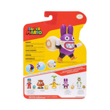 Nintendo Super Mario 4'' Nabbit with Bag Action Figure