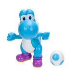 Nintendo Super Mario 4'' Light-Blue Yoshi with Egg Action Figure