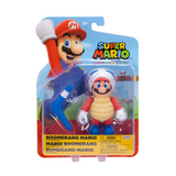Nintendo Super Mario 4'' Boomerang Mario with Boomerang Action Figure