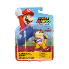 Nintendo Super Mario 4'' Bowser Jr. with Paint Brush Action Figure