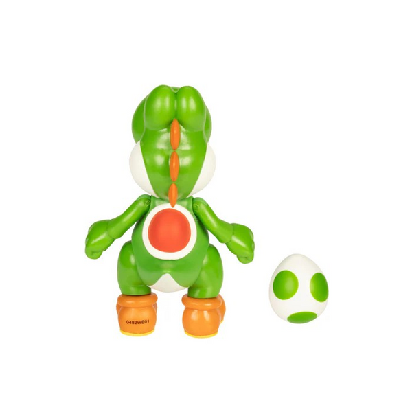 Nintendo Super Mario 4'' Yoshi with Egg Action Figure