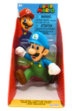 Super Mario 2.5'' Checklane Figures Running Ice Luigi Action Figure