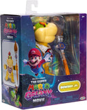 The Super Mario Galaxy Movie Bowser Jr. 5 Inch Action Figure with Paint Brush