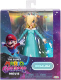The Super Mario Galaxy Movie Rosalina 5 Inch Figure with Wand and Clear Stand