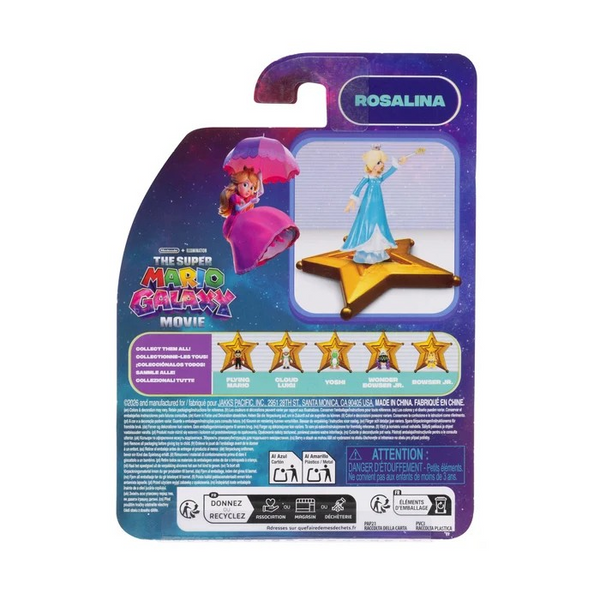 Super Mario Galaxy Movie 1.5” Rosalina Basic Figure