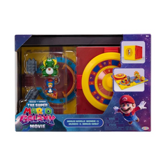 Super Mario Galaxy Movie Minus World Diorama Set 1.5" Wart and Penguin Toad Figures