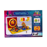 Super Mario Galaxy Movie Minus World Diorama Set 1.5" Wart and Penguin Toad Figures