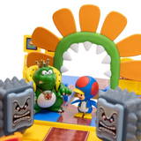 Super Mario Galaxy Movie Minus World Diorama Set 1.5" Wart and Penguin Toad Figures