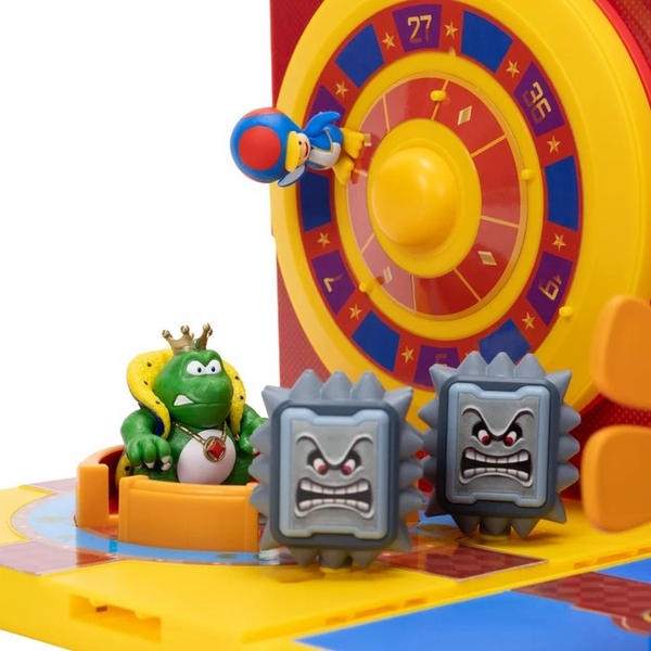 Super Mario Galaxy Movie Minus World Diorama Set 1.5" Wart and Penguin Toad Figures