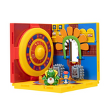 Super Mario Galaxy Movie Minus World Diorama Set 1.5" Wart and Penguin Toad Figures