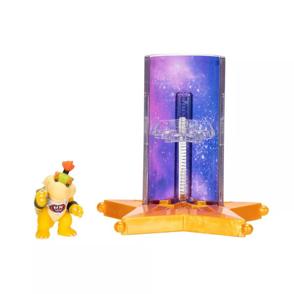 Super Mario Galaxy Movie 1.5” Bowser Jr Figure with Star Launcher Accessory