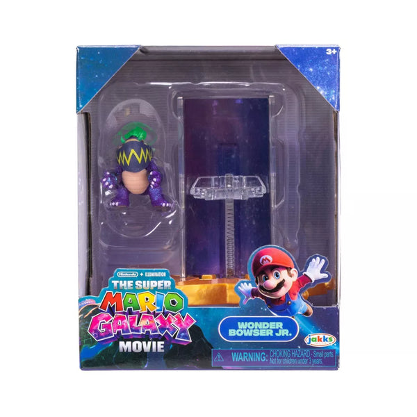 Super Mario Galaxy Movie 1.5” Wonder Bowser Figure with Star Launcher Accessory