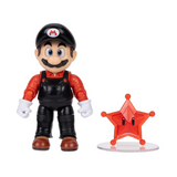 The Super Mario Galaxy Movie Cloud Mario Figure with Red Star accessory