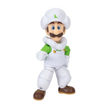 The Super Mario Galaxy Movie Cloud Luigi Figure with cloud accessory
