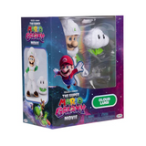 The Super Mario Galaxy Movie Cloud Luigi Figure with cloud accessory