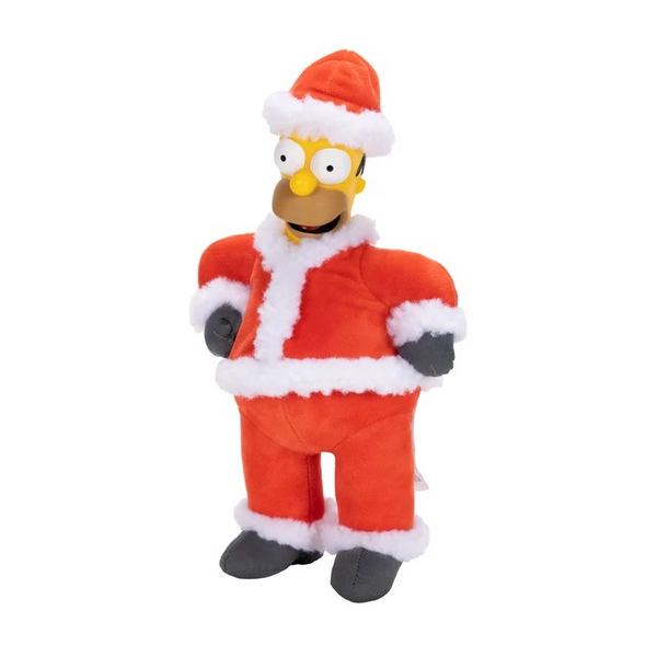 Jakks Santa Homer Simpson Boxed Roto Plush