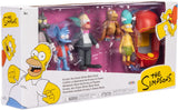 Krusty the Clown Show Multi-Pack set of 5 + Clown Car 2.5" Figures by Jakks Pacific