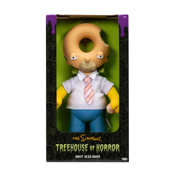 Treehouse of Horror Donut Head Homer Roto Plush